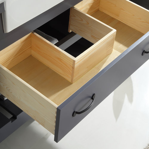 Dovecove Mantra 36'' Single Bathroom Vanity with Marble Top & Reviews